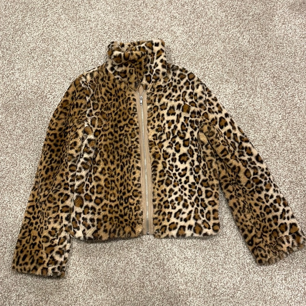 Leopard Jacket size Large
